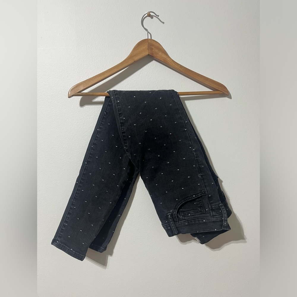 Madewell polka dot jeans